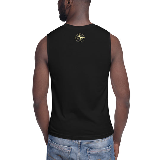 Anchor Splatter Muscle Shirt