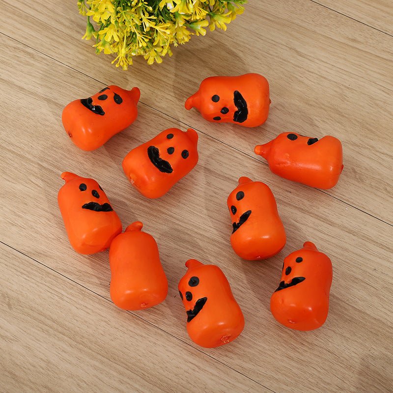 Foam Simulation Pumpkin Smiley Face Halloween Decorations