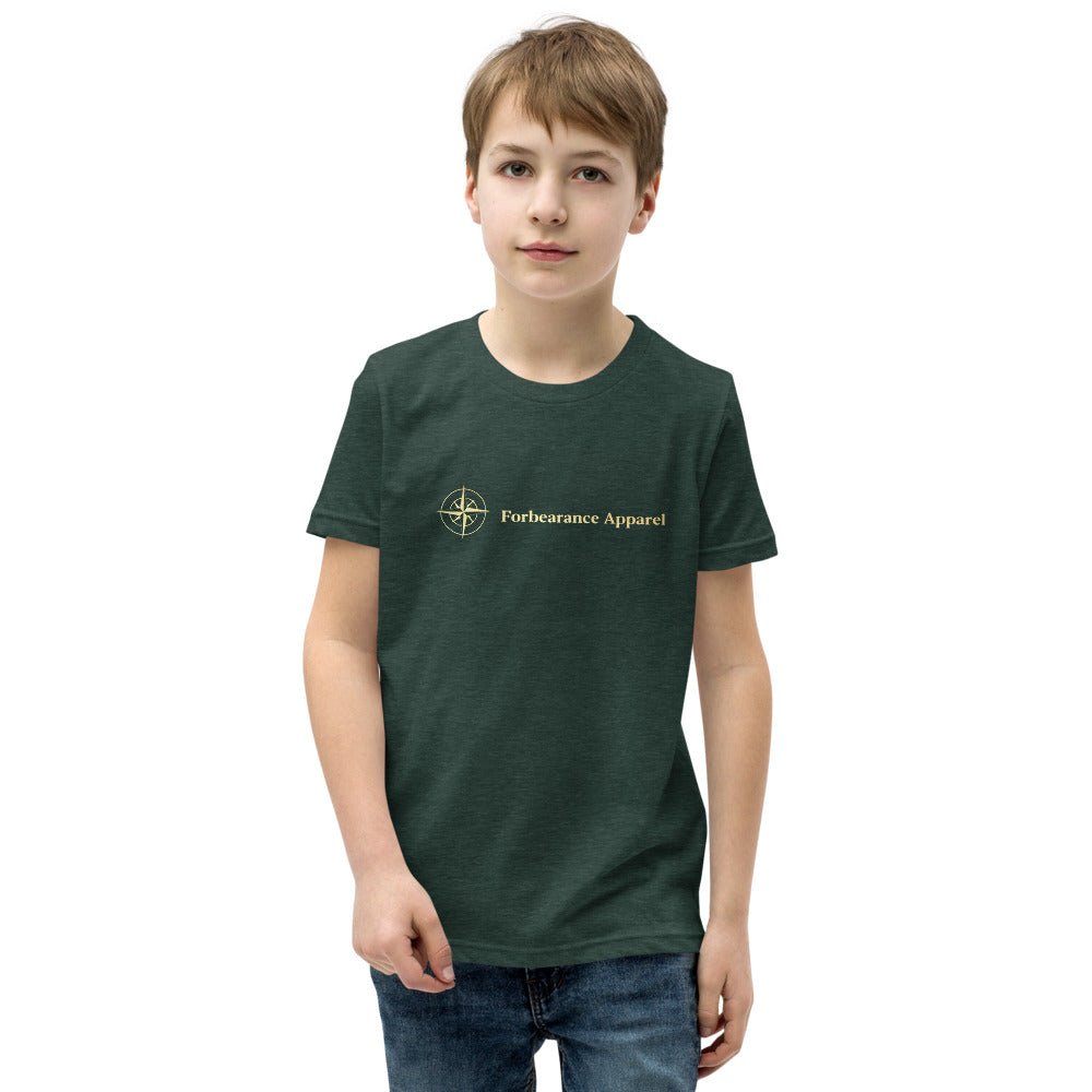 Forbearance Apparel Youth Short Sleeve T-Shirt - Forbearance Apparel