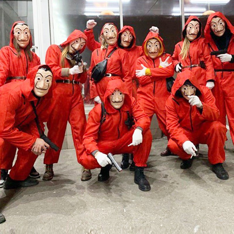 Halloween Cosplay Costume Red One-piece