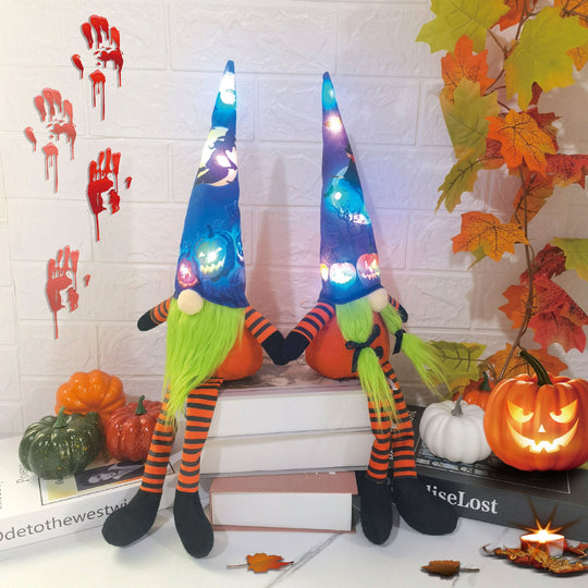 Halloween Glowing Faceless Doll Party Decorations