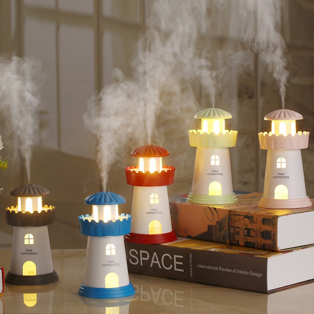 Lighthouse Humidifier Mini Night Light