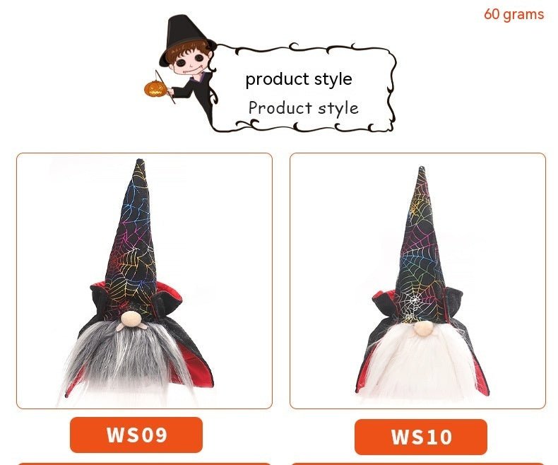 New Halloween Seven-color Tape Lights Doll