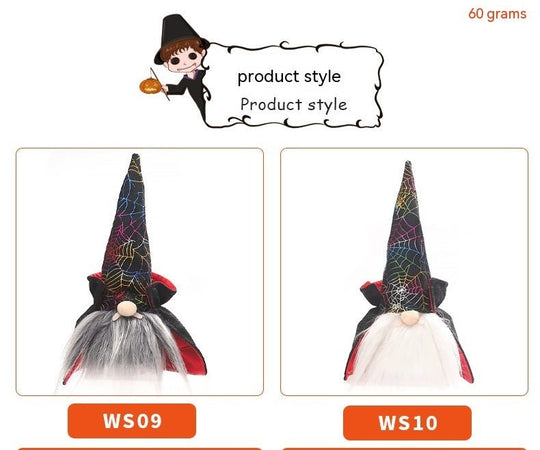 New Halloween Seven-color Tape Lights Doll