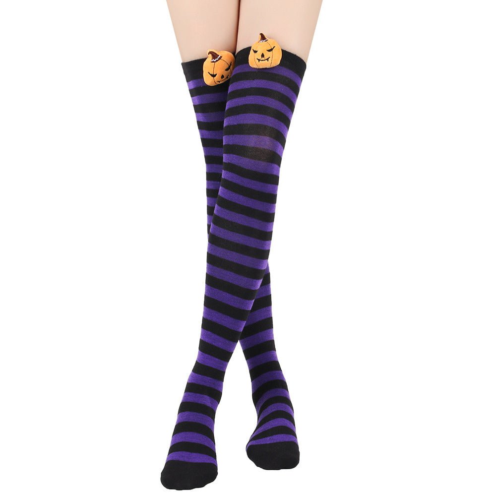 Pumpkin Demon Halloween Doll Socks