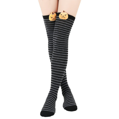 Pumpkin Demon Halloween Doll Socks