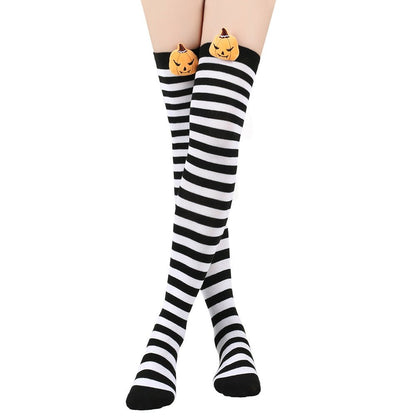 Pumpkin Demon Halloween Doll Socks