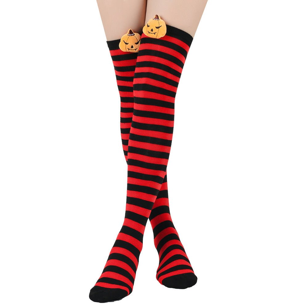 Pumpkin Demon Halloween Doll Socks