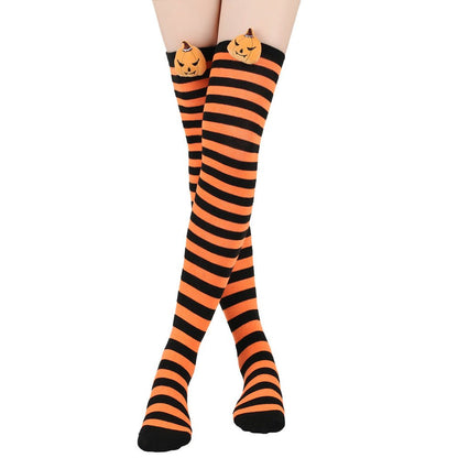 Pumpkin Demon Halloween Doll Socks