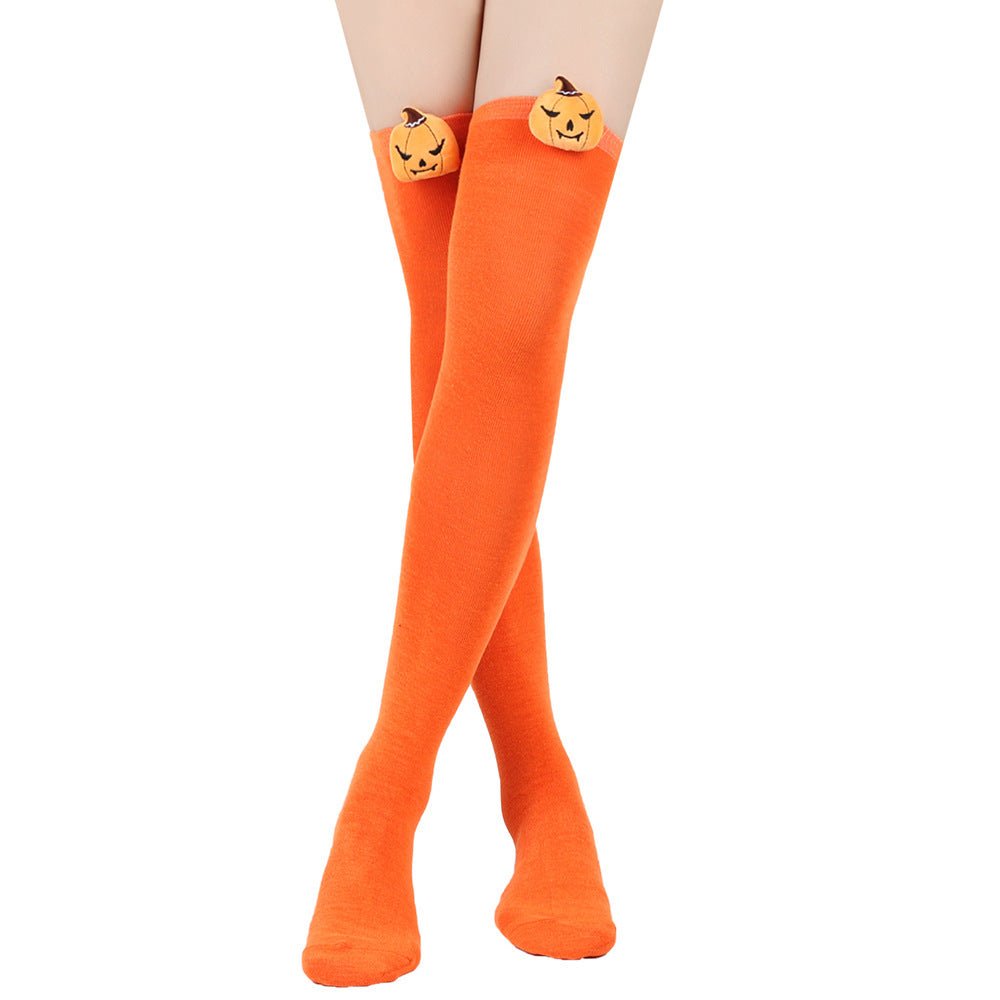 Pumpkin Demon Halloween Doll Socks