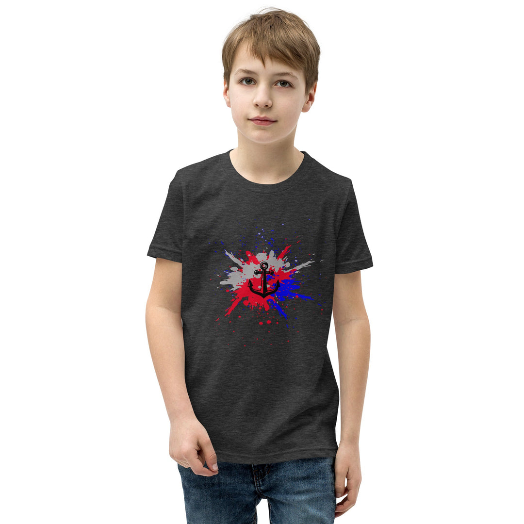 Youth Anchor Splatter T-Shirt