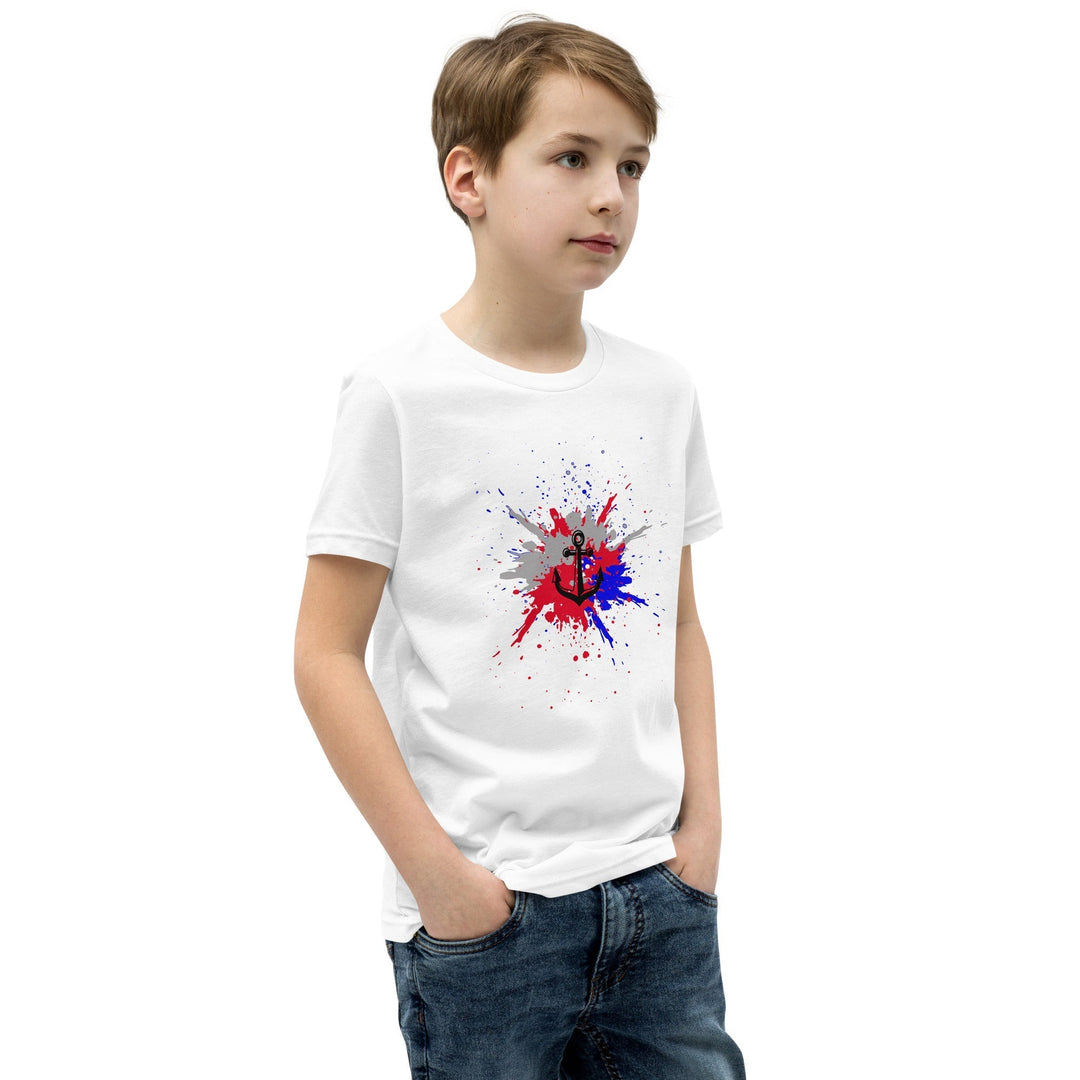 Youth Anchor Splatter T-Shirt