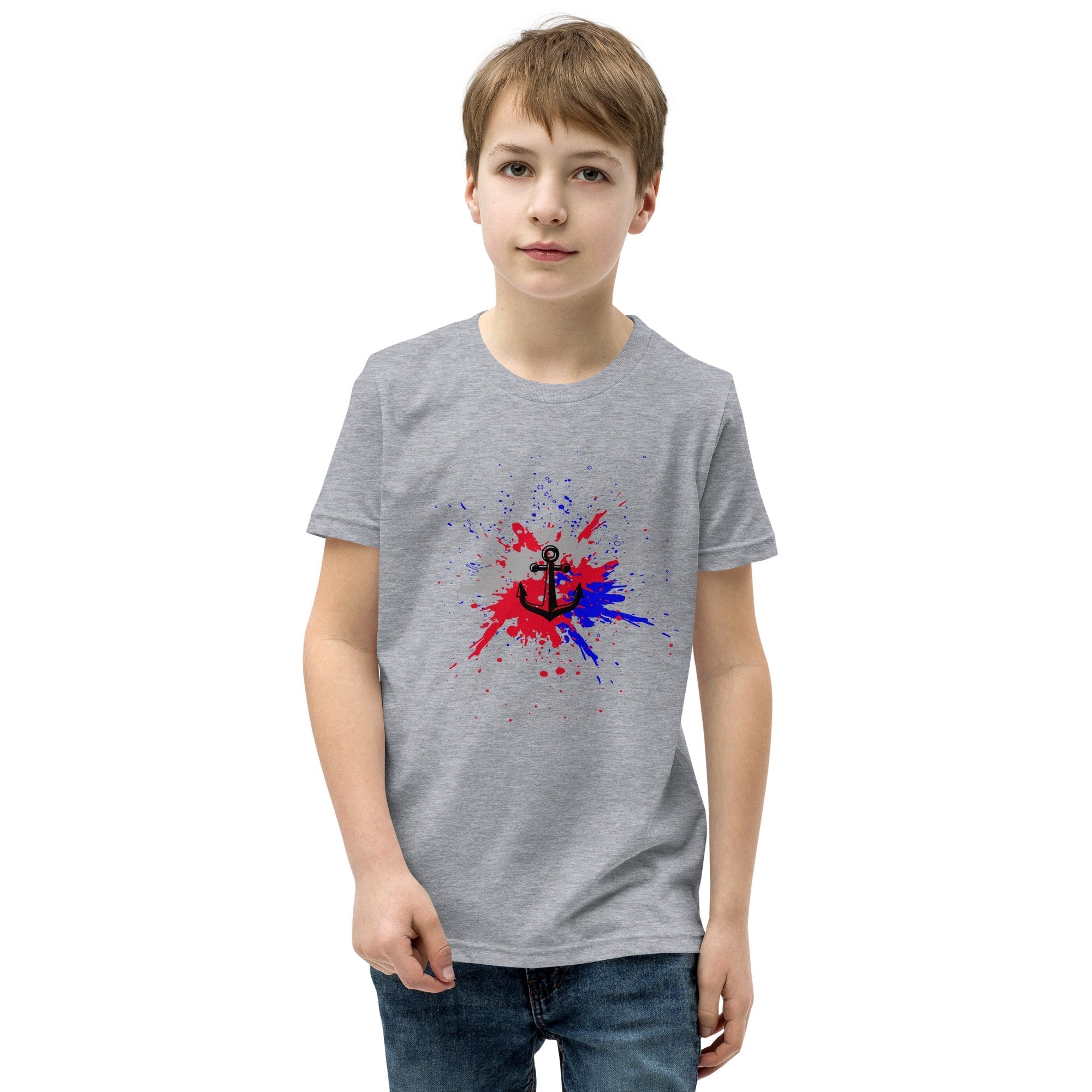 Youth Anchor Splatter T-Shirt