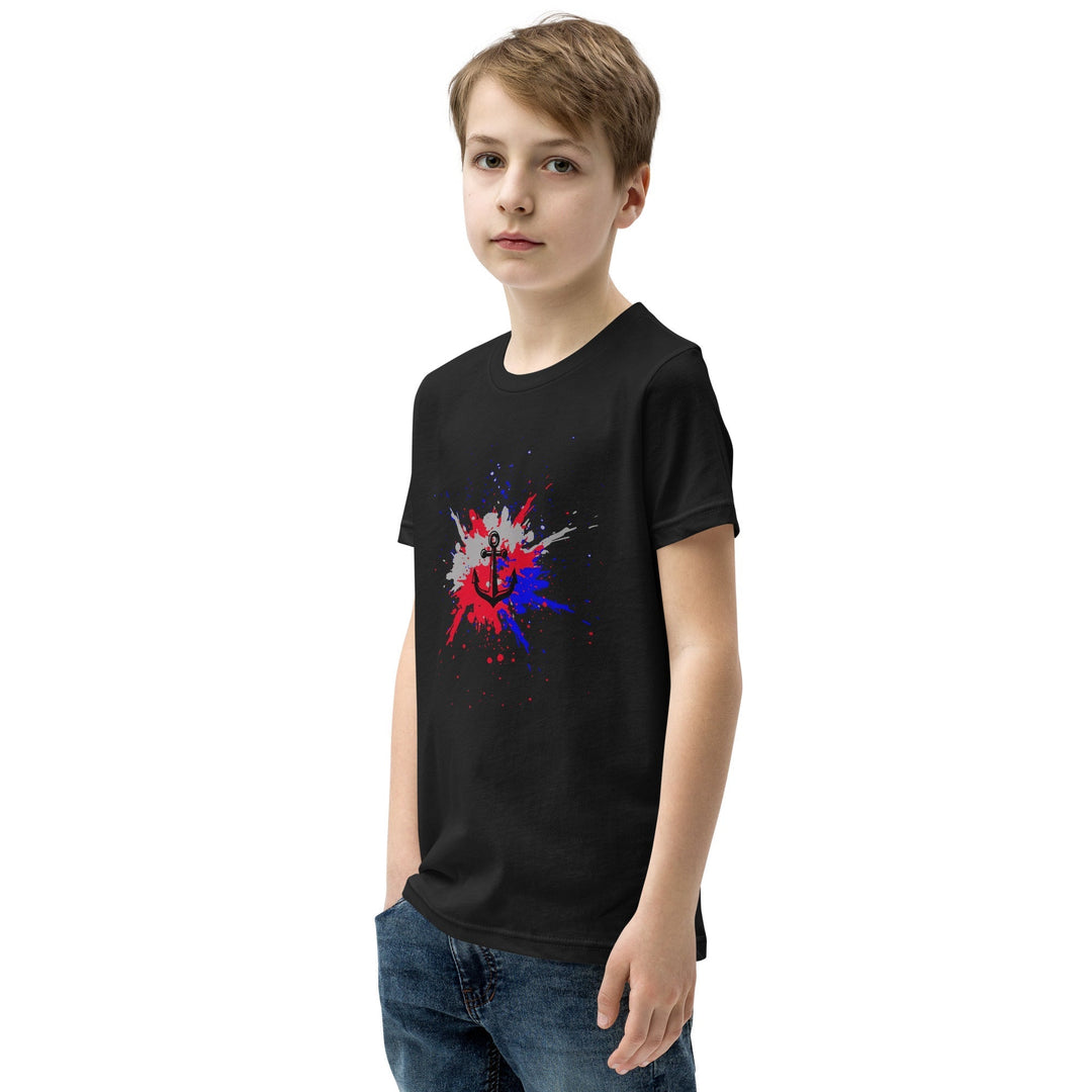 Youth Anchor Splatter T-Shirt