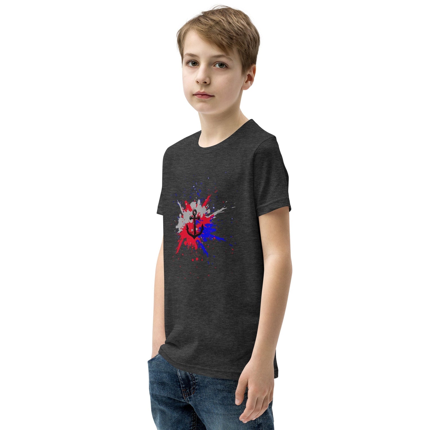 Youth Anchor Splatter T-Shirt