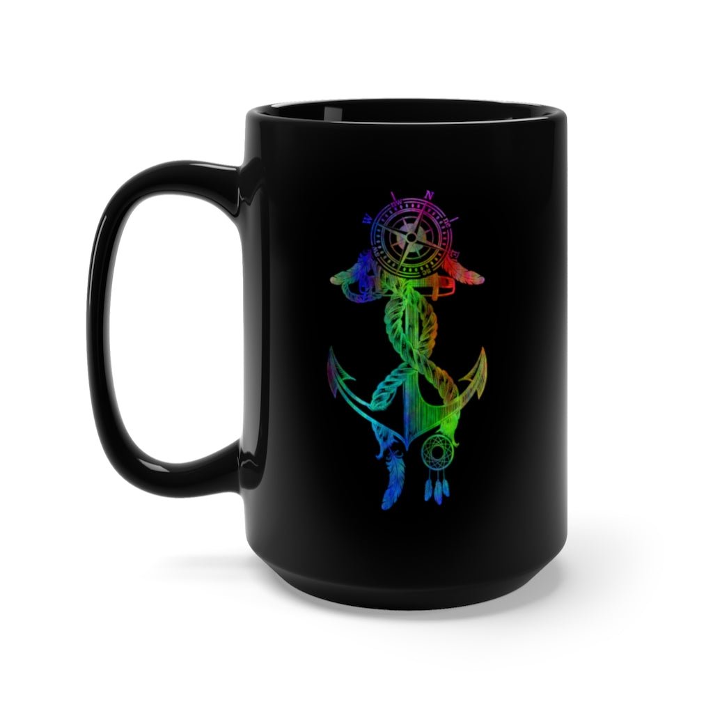 Black Mug 15oz - Forbearance Apparel