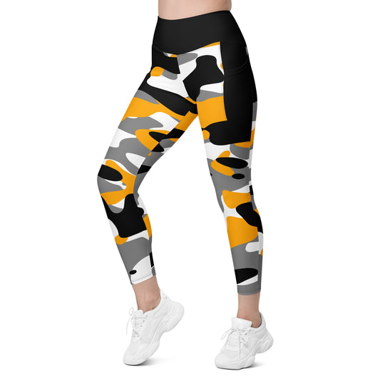 Bumble Bee Camo Leggings