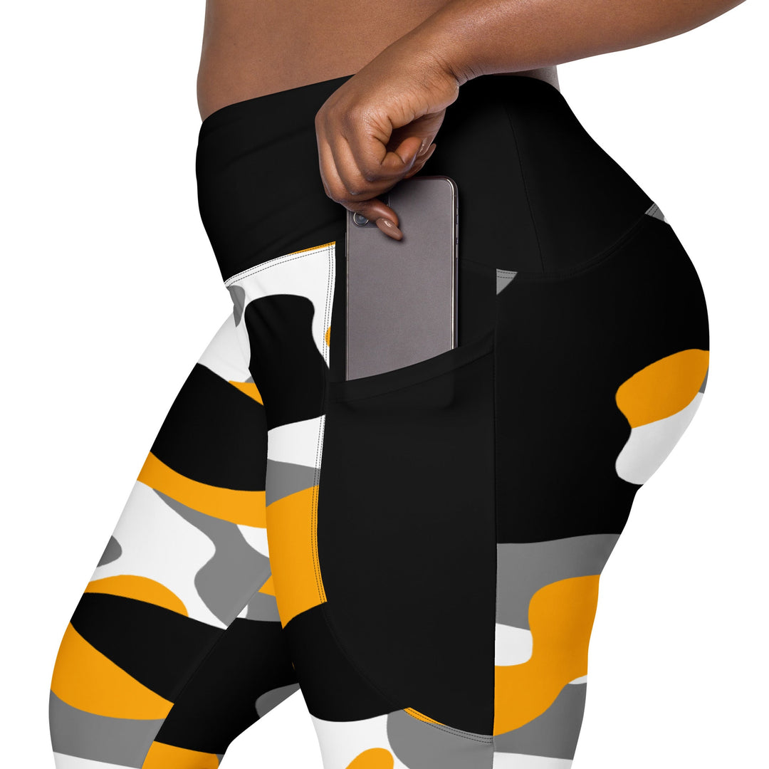 Bumble Bee Camo Leggings