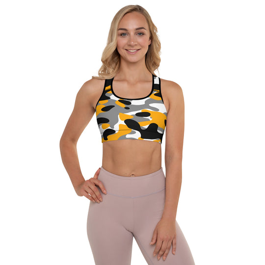 Bumble Bee Camo Sports Bra