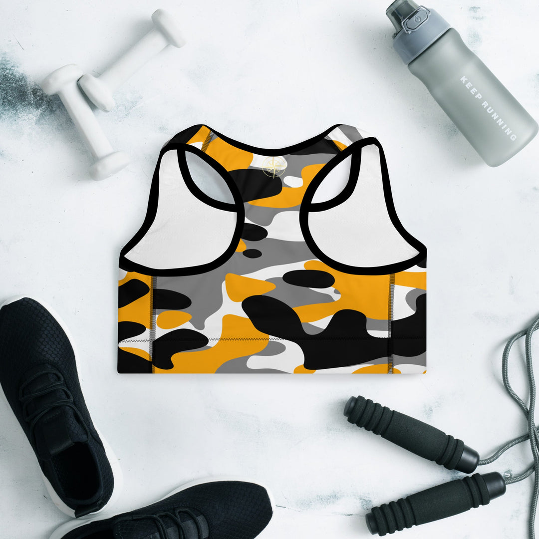 Bumble Bee Camo Sports Bra