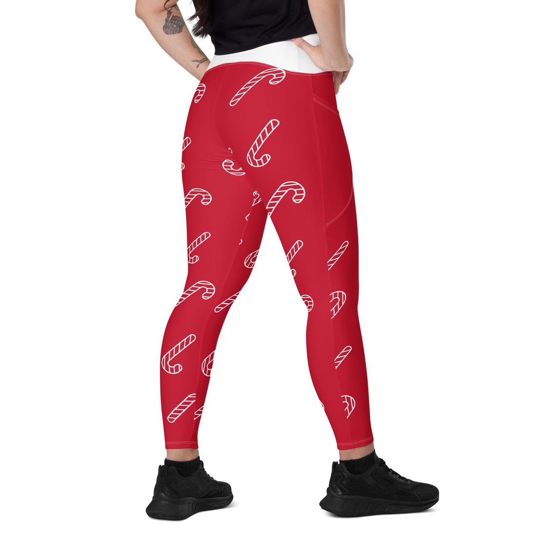 Candy Cane Leggings