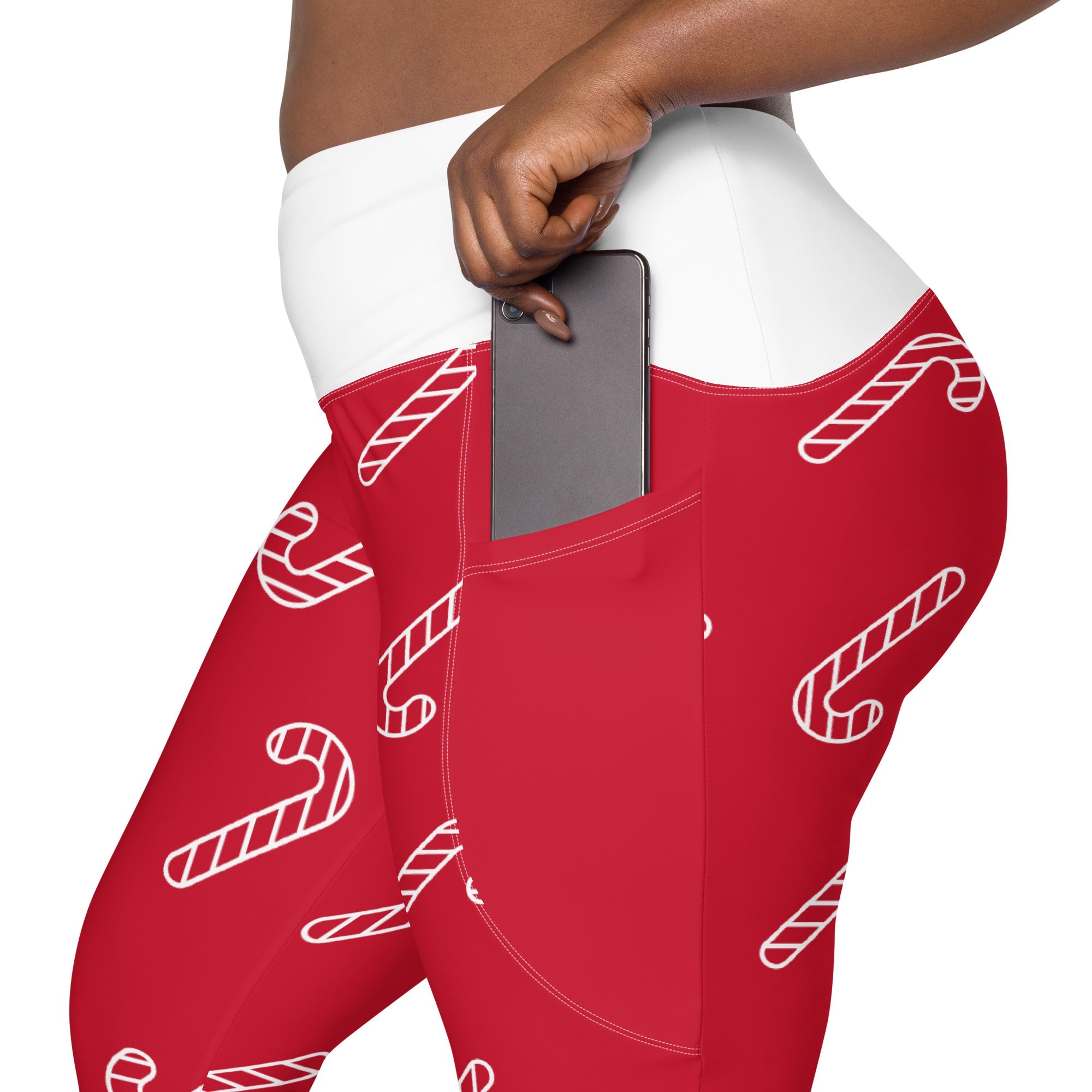 Candy Cane Leggings