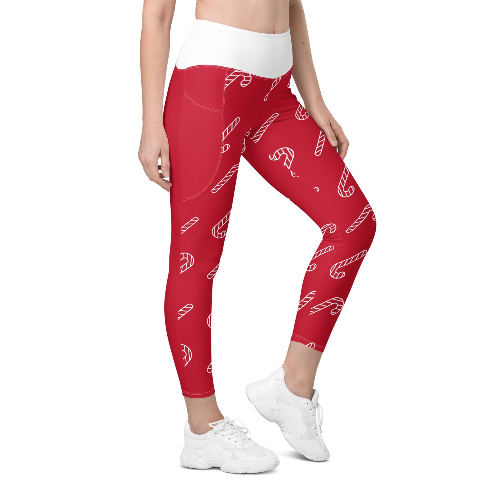 Candy Cane Leggings