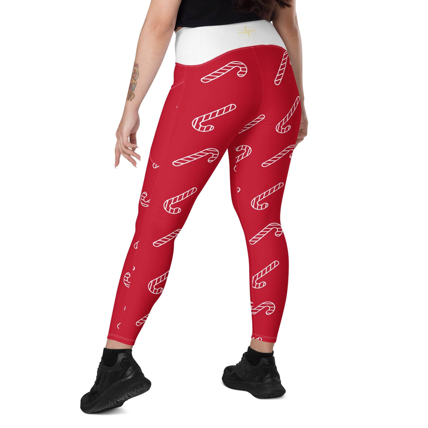 Candy Cane Leggings