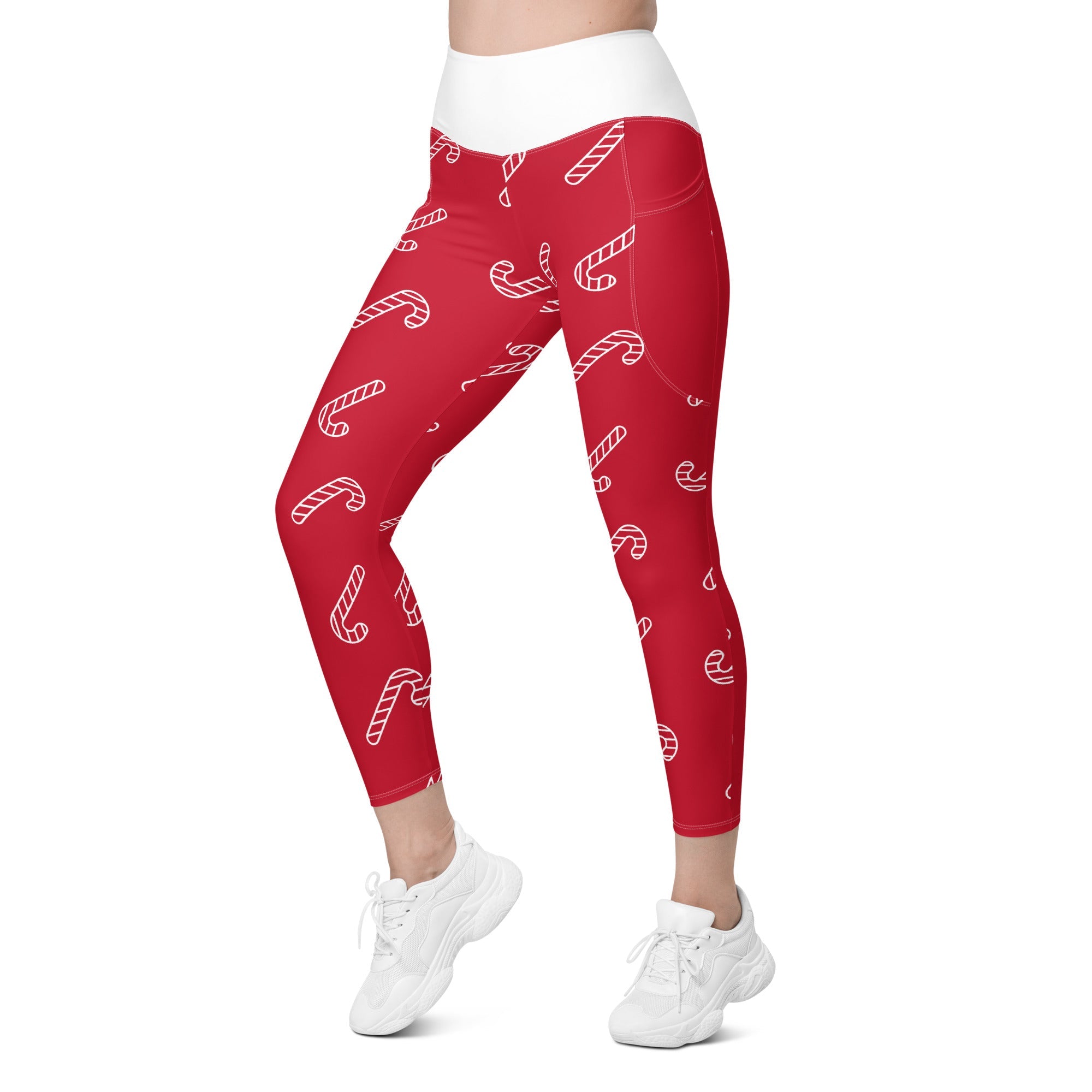 Candy Cane Leggings