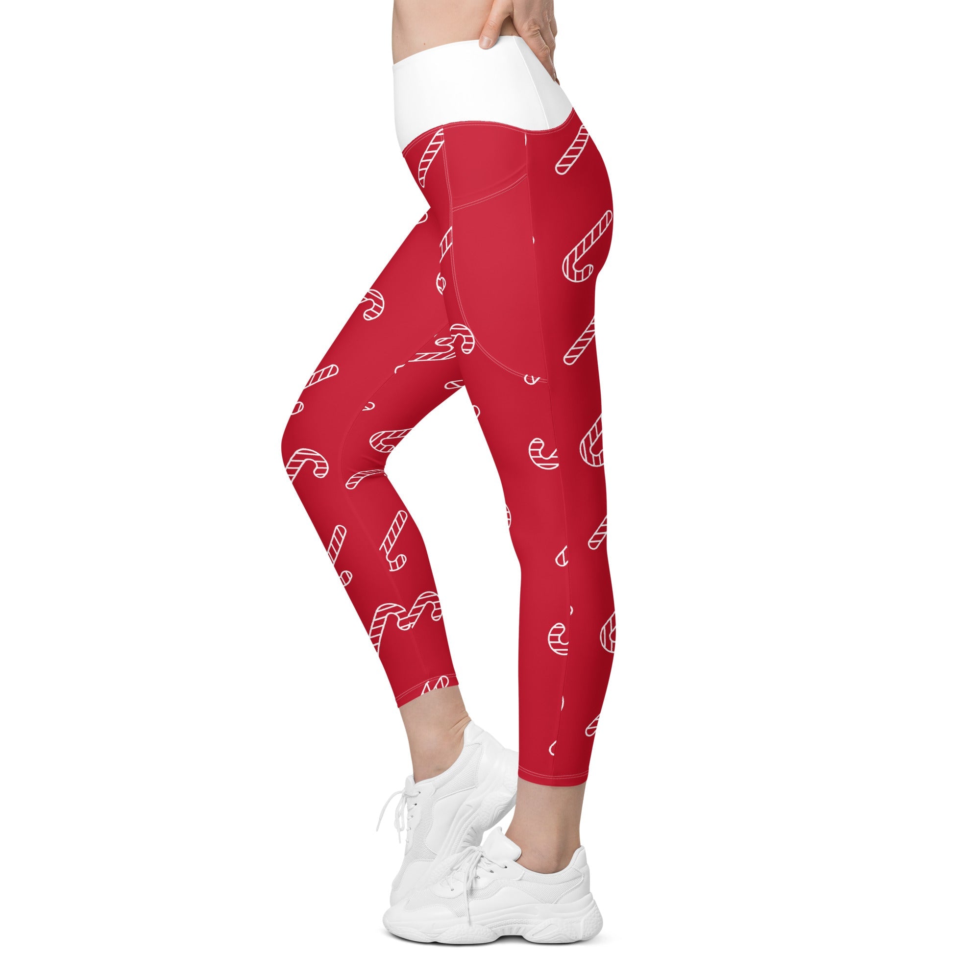 Candy Cane Leggings