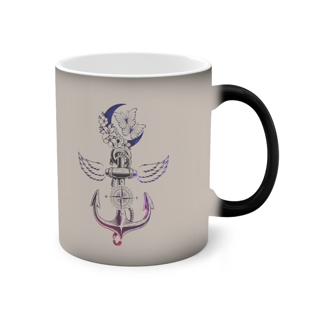 Color-Changing nautical Mug, 11oz - Forbearance Apparel