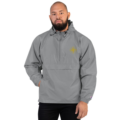 Compass Embroidered Champion Packable Jacket - Forbearance Apparel