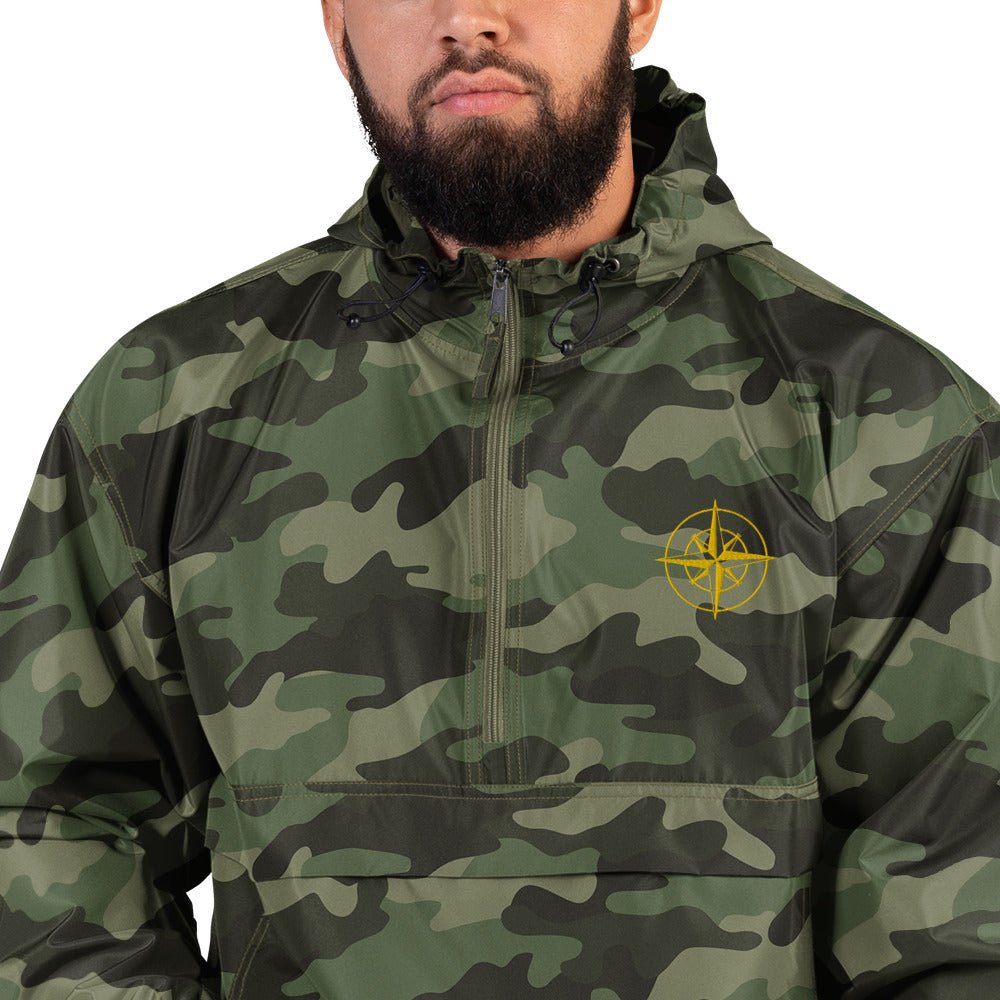 Compass Embroidered Champion Packable Jacket - Forbearance Apparel