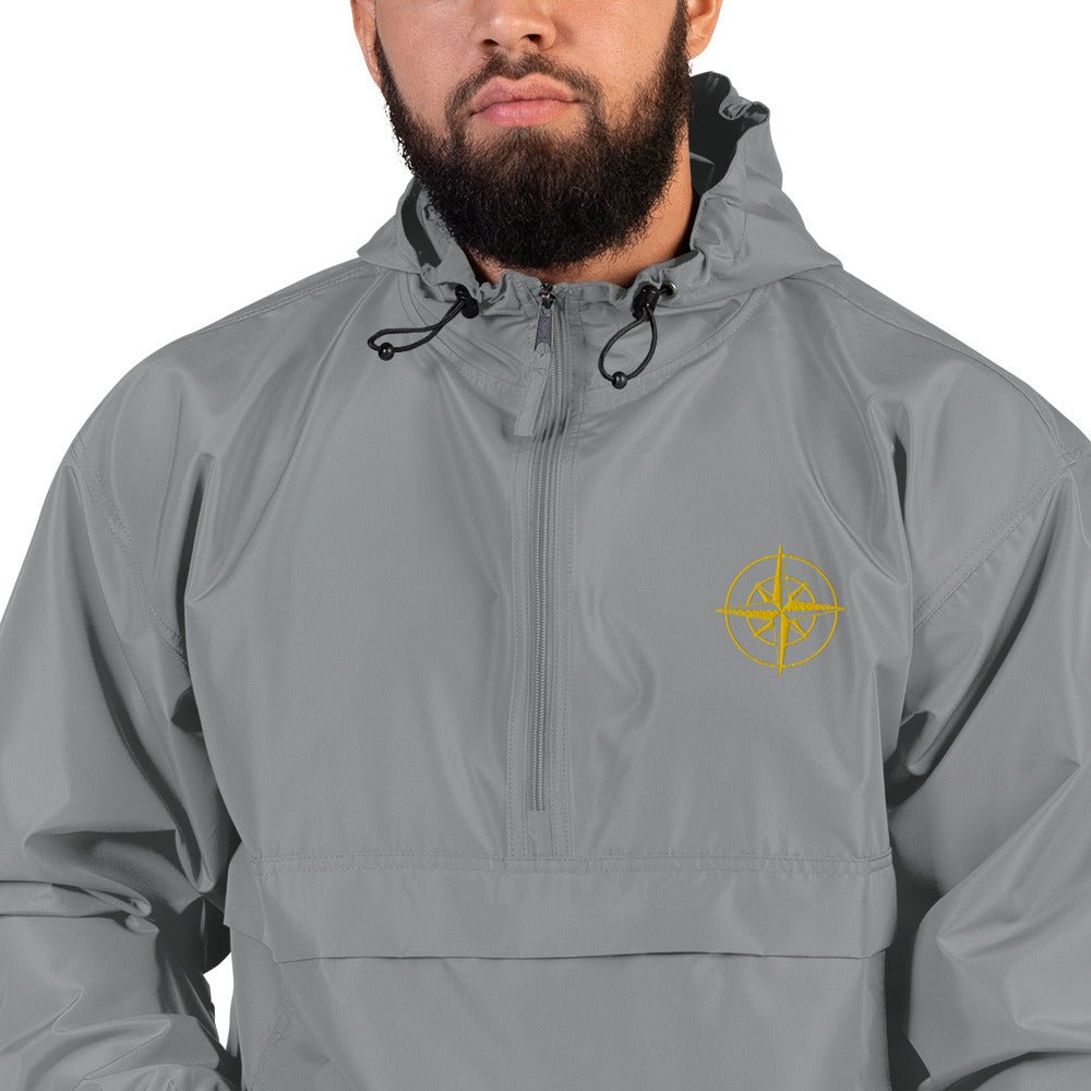 Compass Embroidered Champion Packable Jacket - Forbearance Apparel