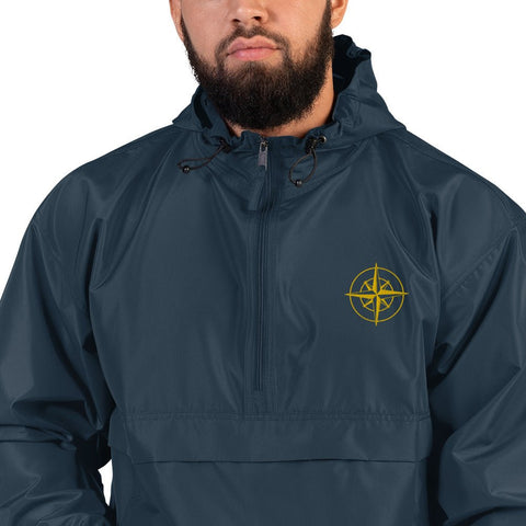 Compass Embroidered Champion Packable Jacket - Forbearance Apparel