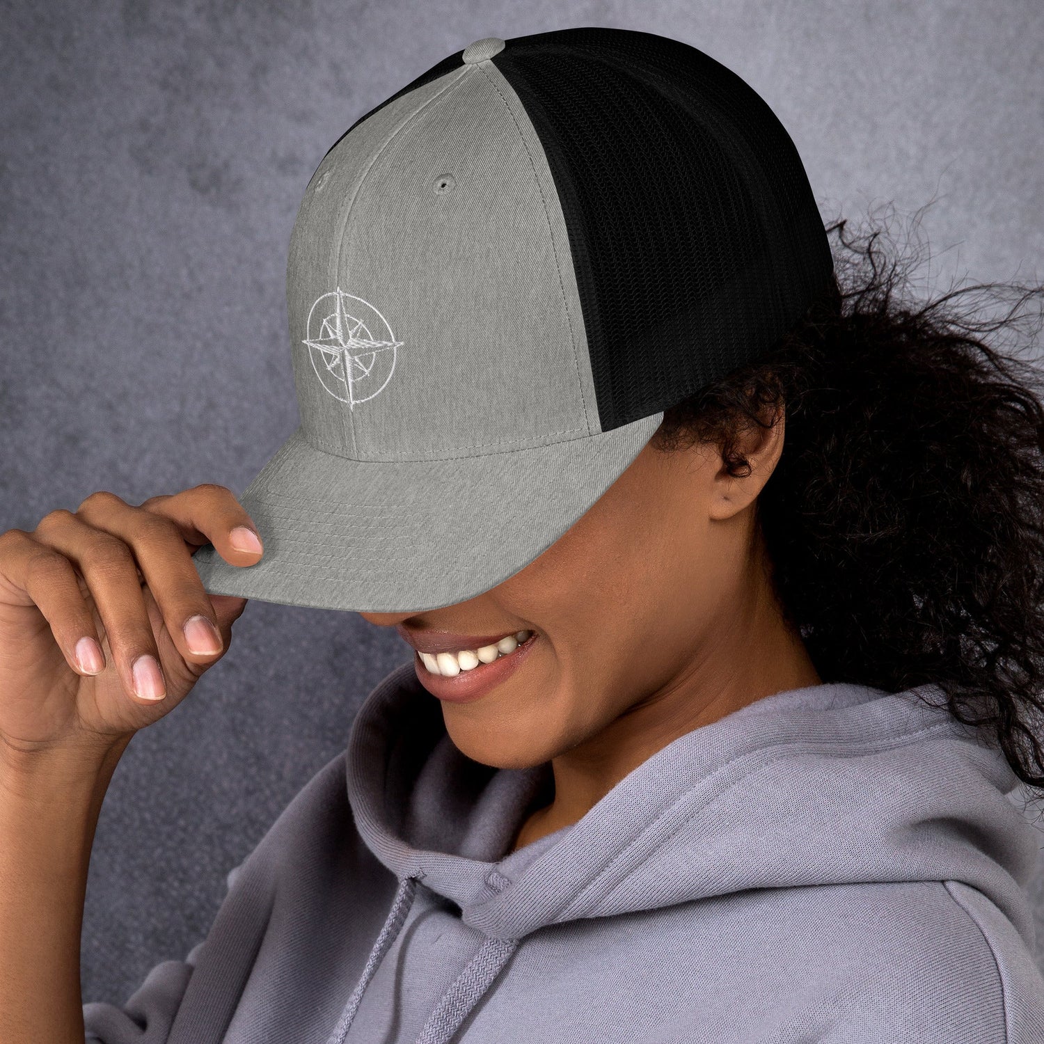 Compass Trucker Cap