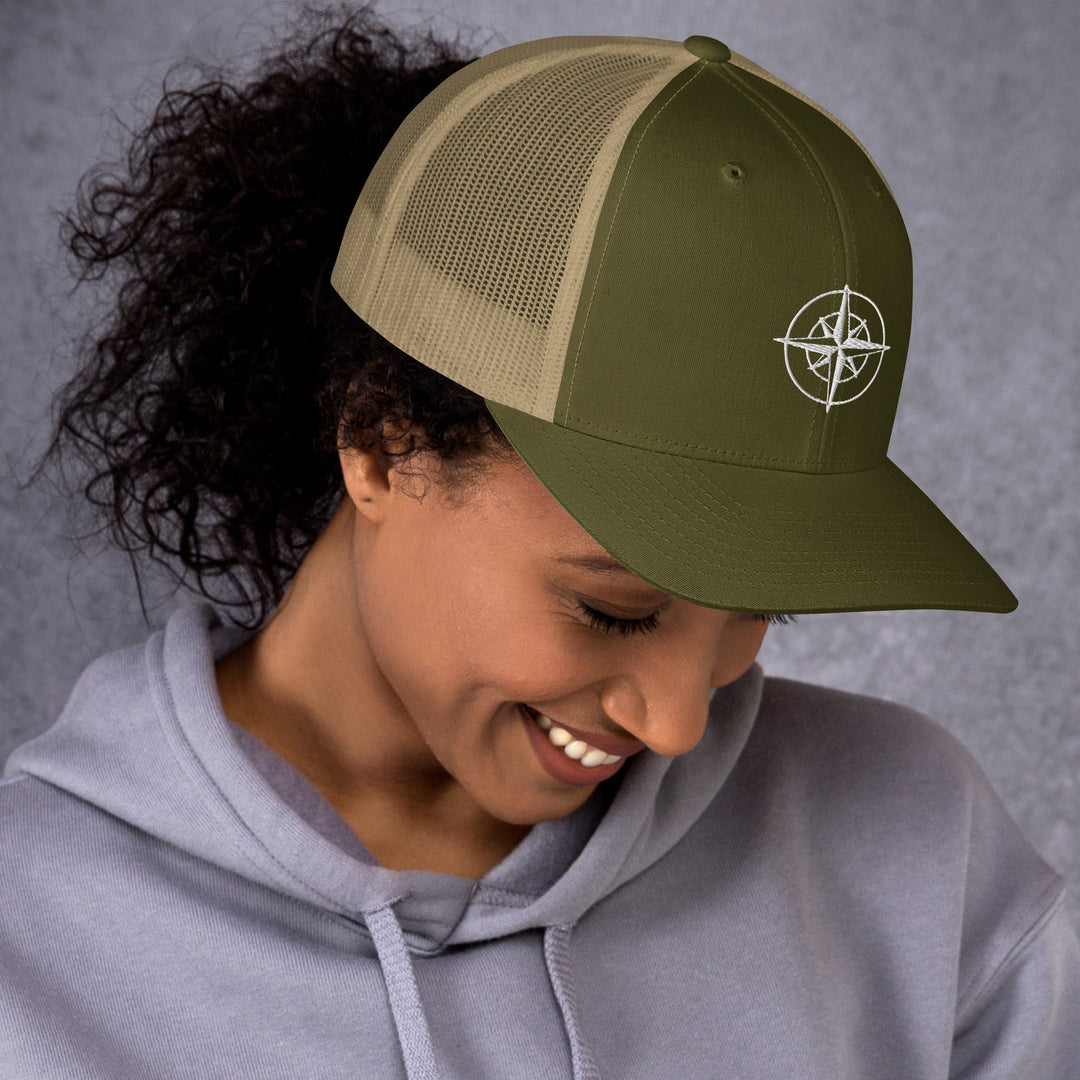 Compass Trucker Cap