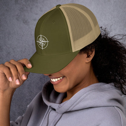 Compass Trucker Cap