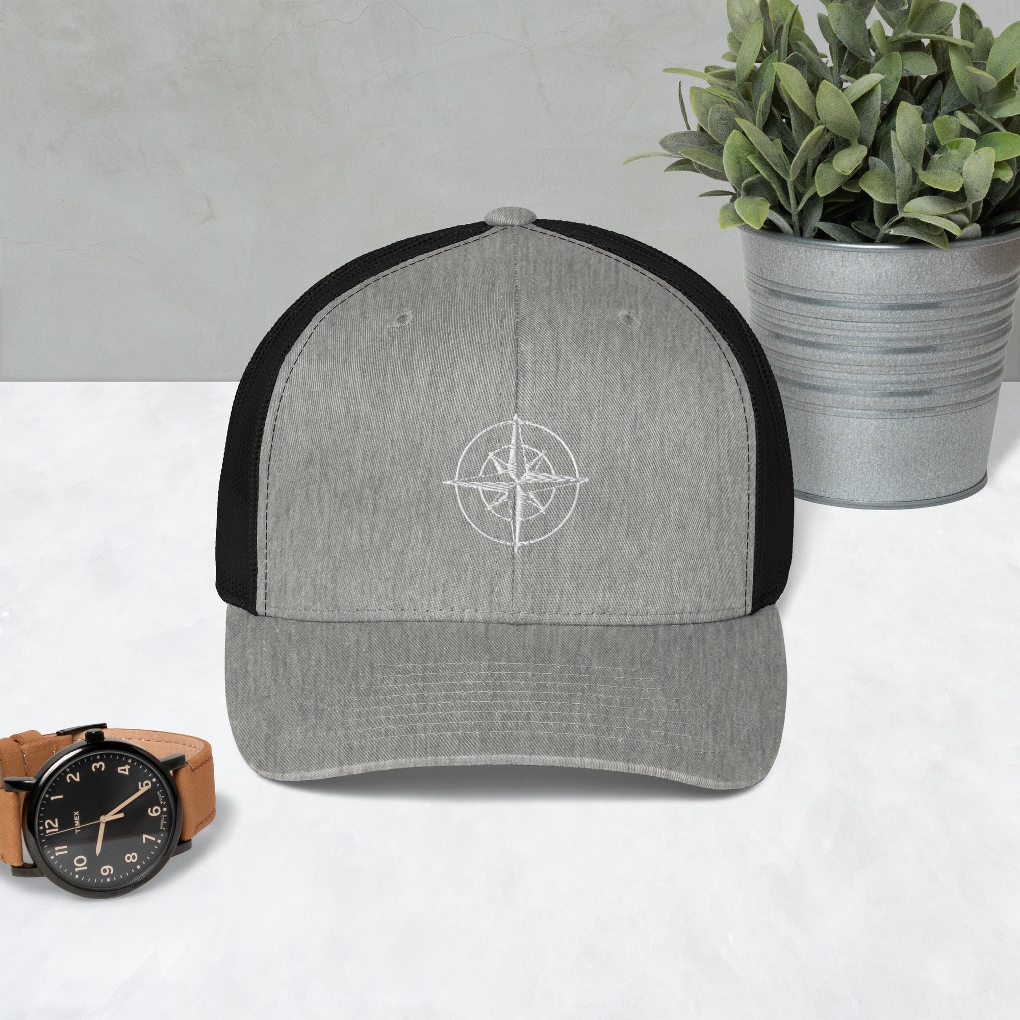 Compass Trucker Cap