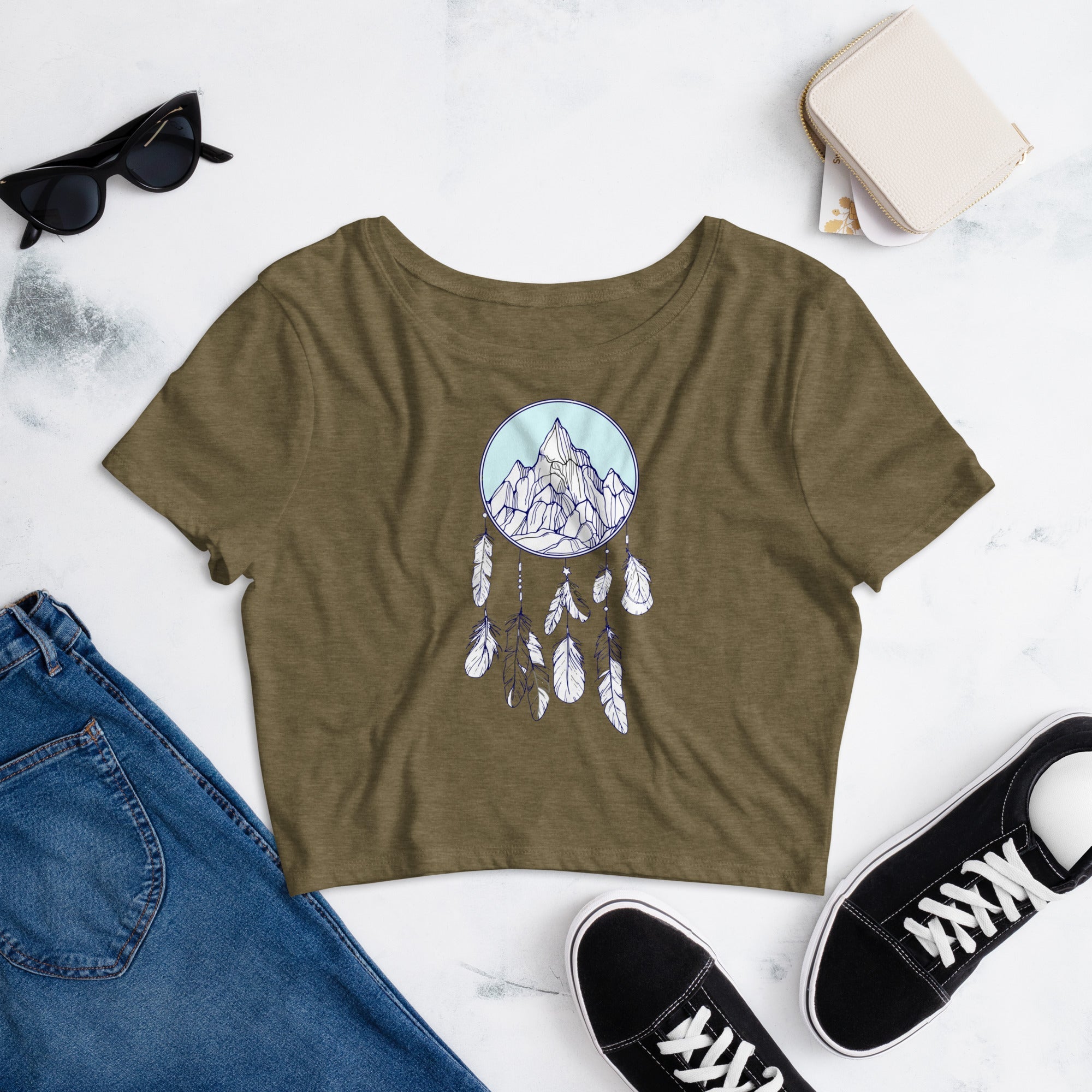 Dream Catcher Crop Tee