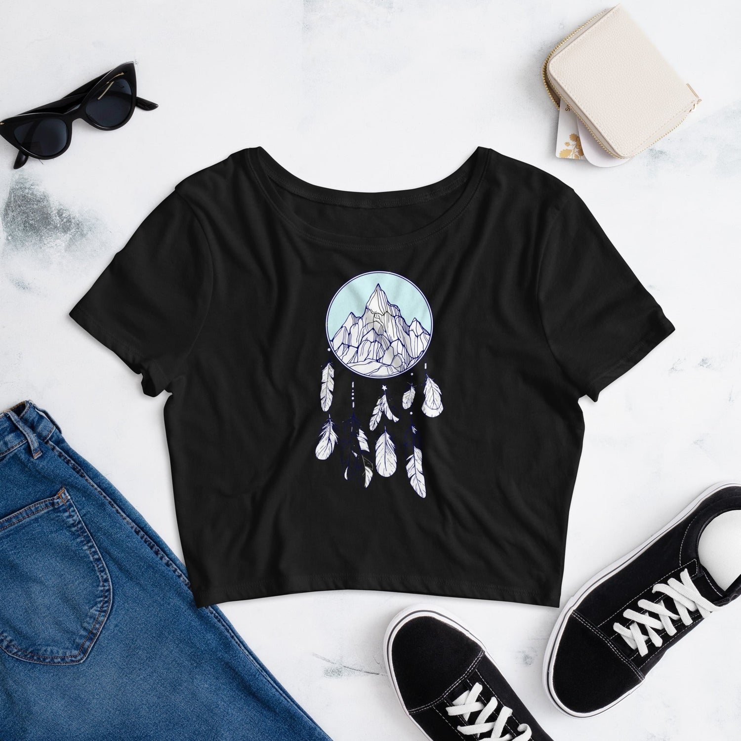 Dream Catcher Crop Tee