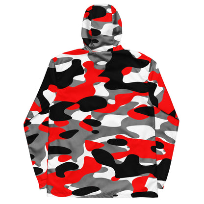 Fiery Red Camo Windbreaker