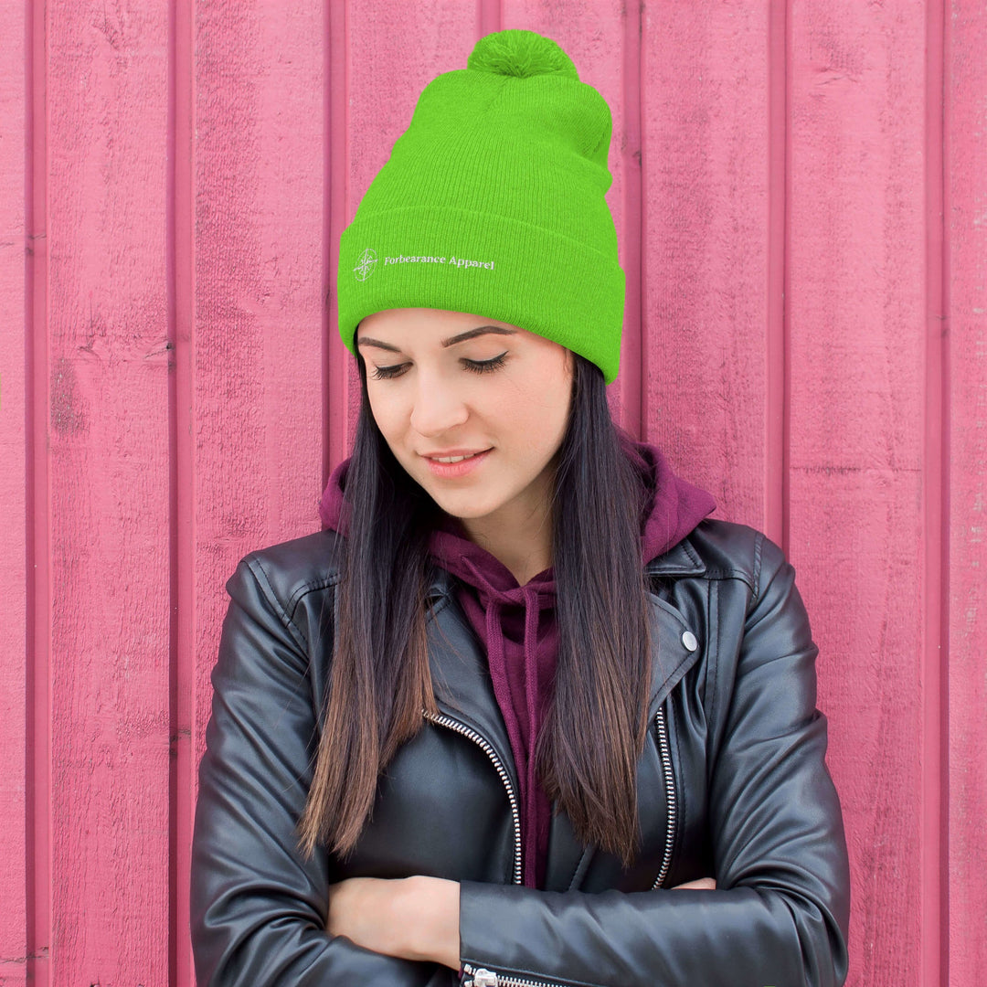 Forbearance Apparel Pom-Pom Beanie