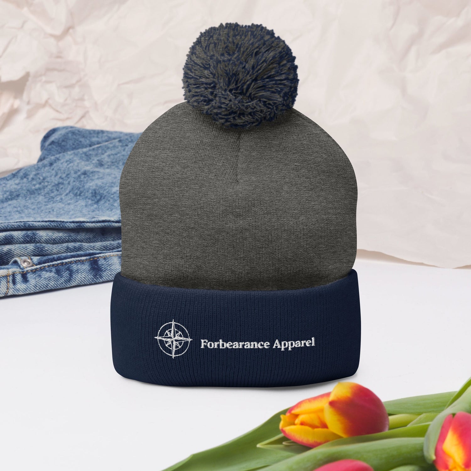 Forbearance Apparel Pom-Pom Beanie