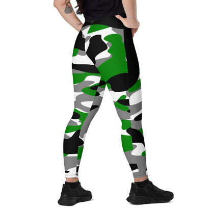 Forest Green Camo Leggings