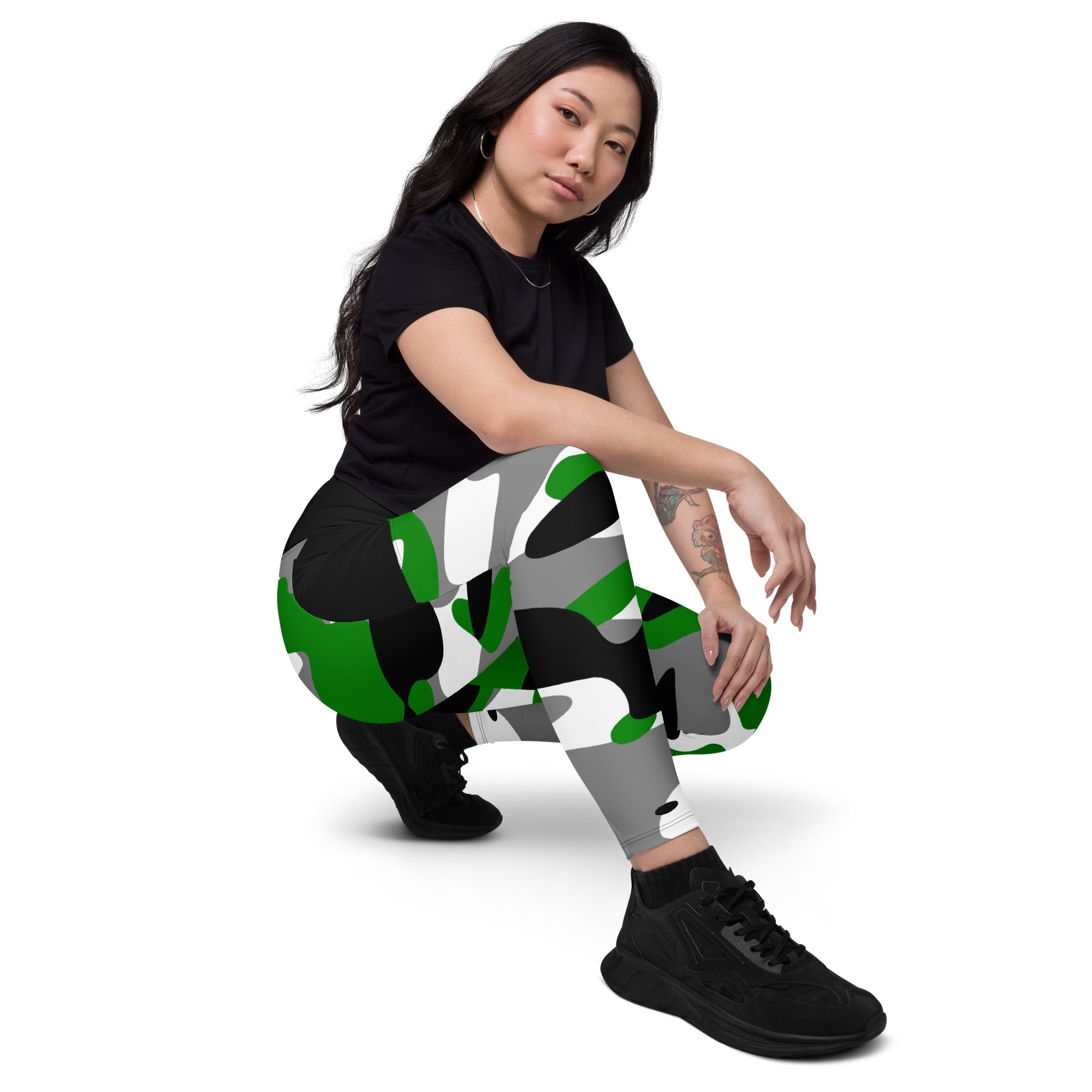 Forest Green Camo Leggings