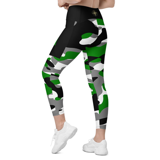 Forest Green Camo Leggings