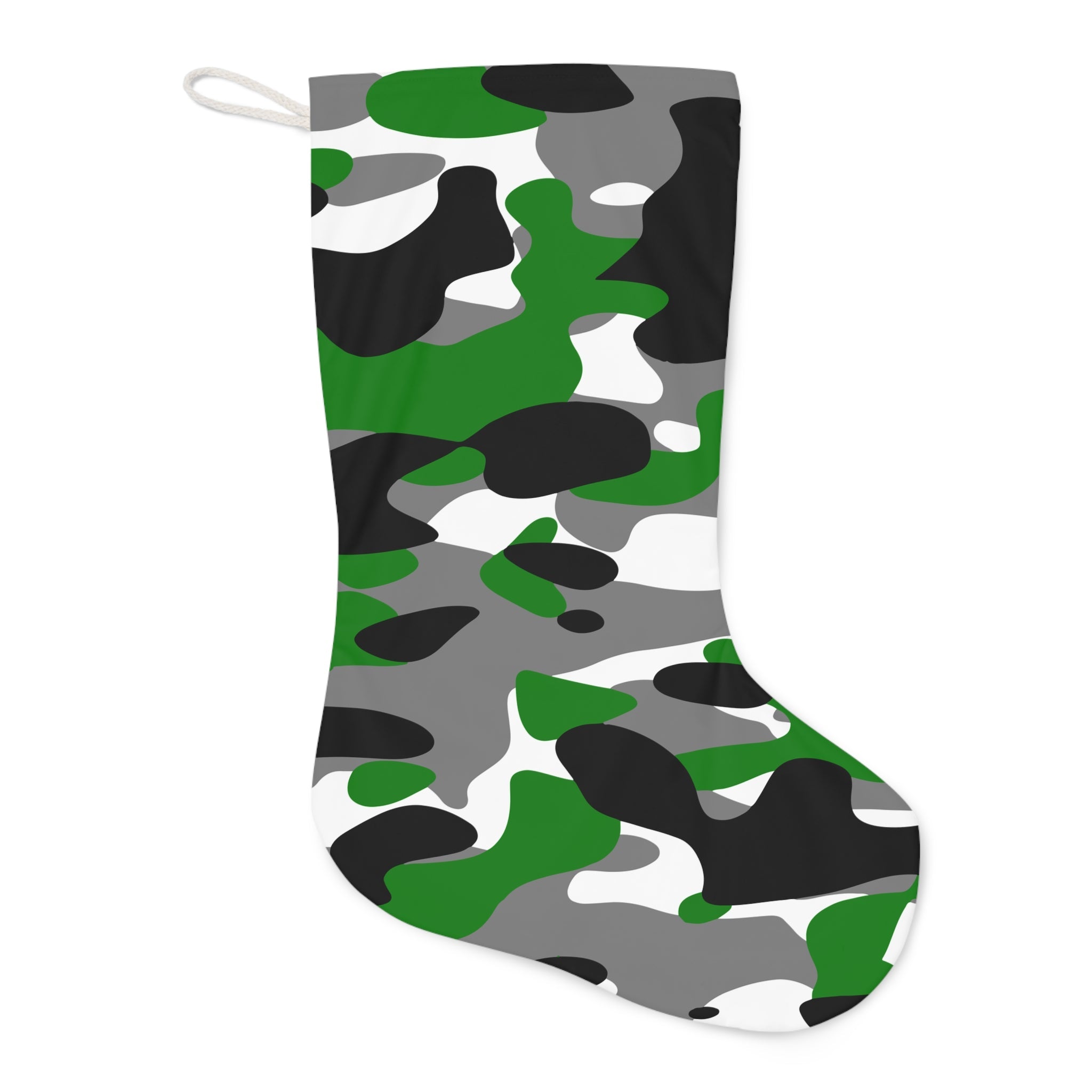 Forest Green Camo Stocking