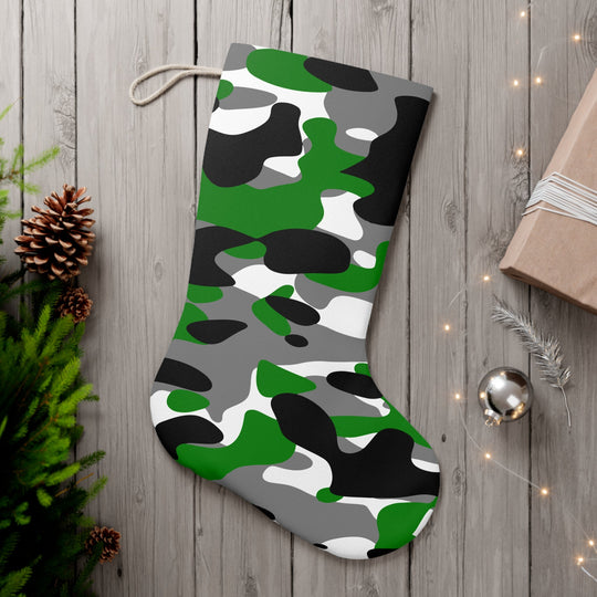 Forest Green Camo Stocking