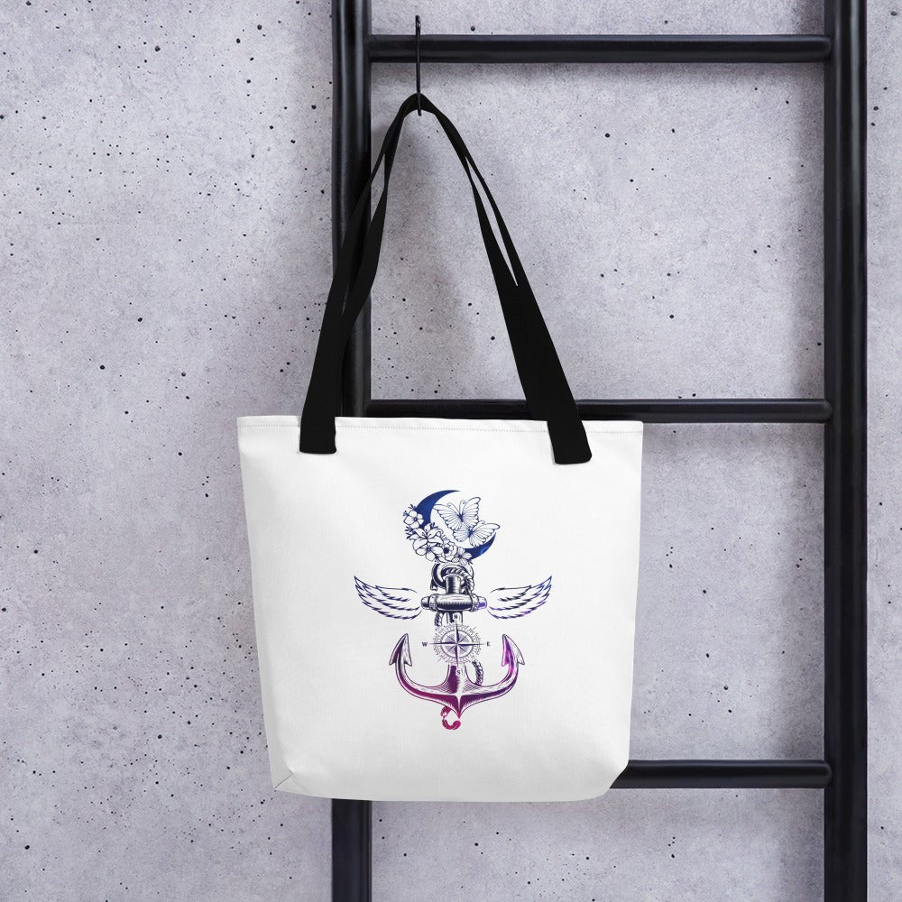 Nature's Compass Tote bag - Forbearance Apparel